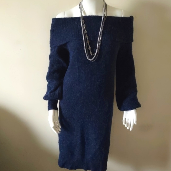 Designer Remix Charlotte Eskildsen Sierra Wool Dress - Picture 1 of 11